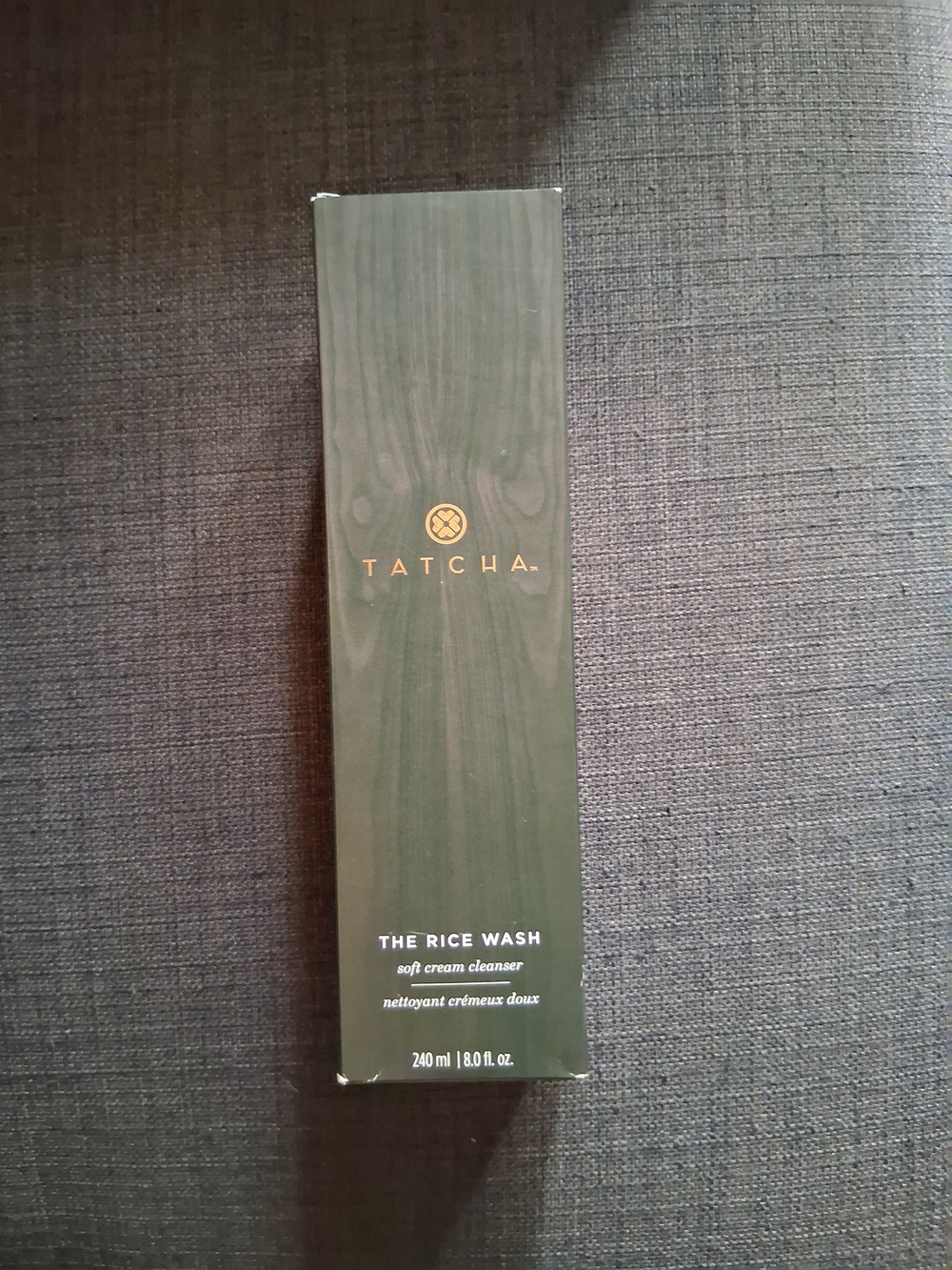 NEW SEALED Tatcha The Rice Wash Soft Cleanser,large 8 fl oz/240 mL